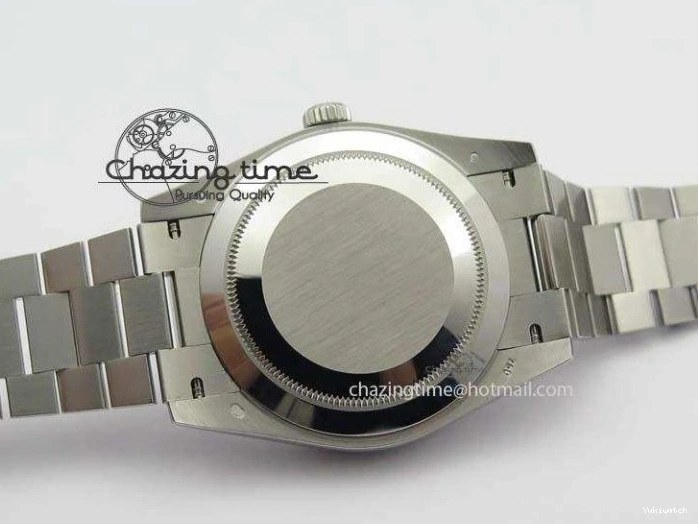 1:1 Bracelet Day-Date Dial Ice Noob Edition A3255 40mm SS on 228206 SS Textured Blue Best 0405